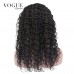 Loose Curly 250 Density Lace Front Wig Human Virgin Hair For Black Women